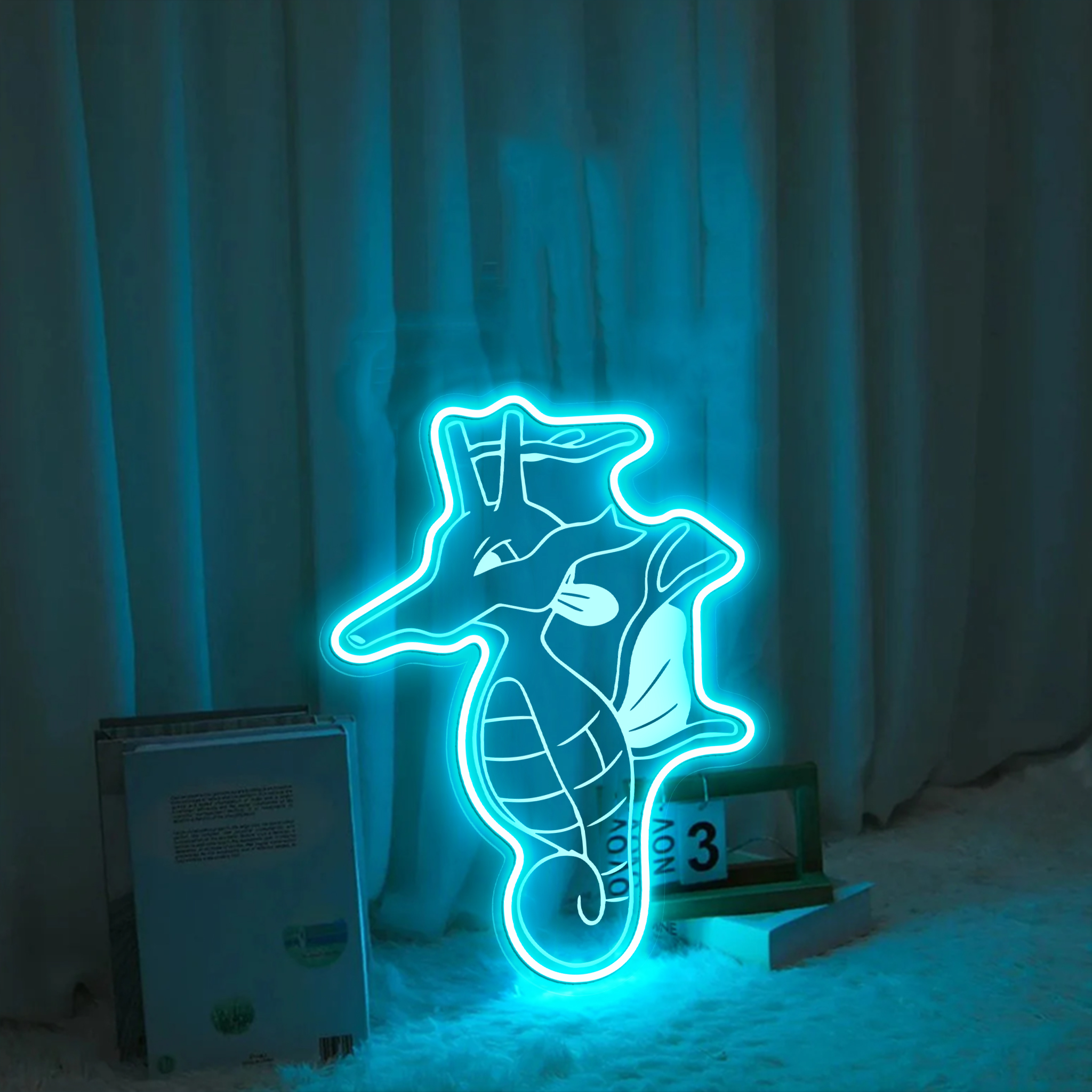Kingdra Pokemon Laser Sign