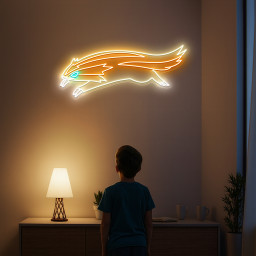 Linoone Pokemon Neon Sign