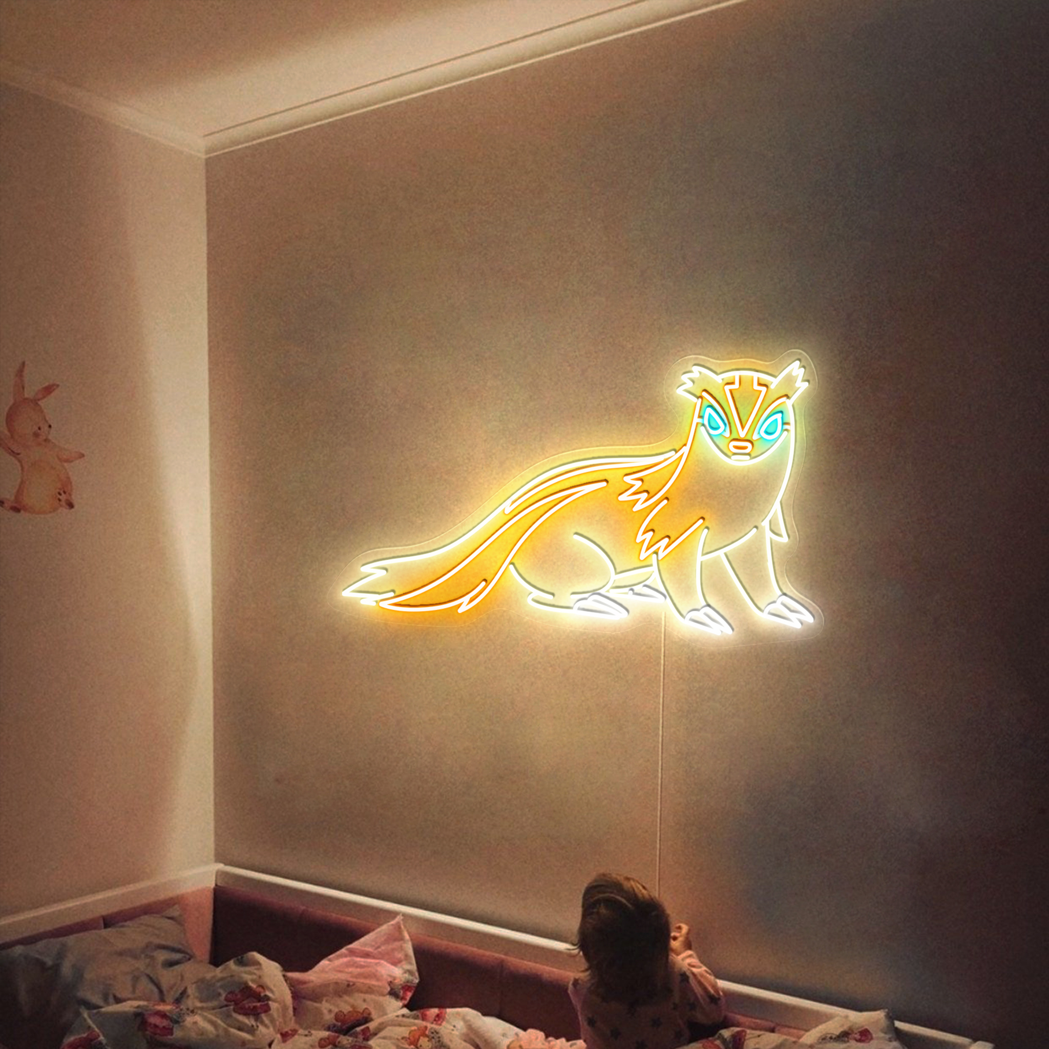 Linoone Pokemon Neon Signs