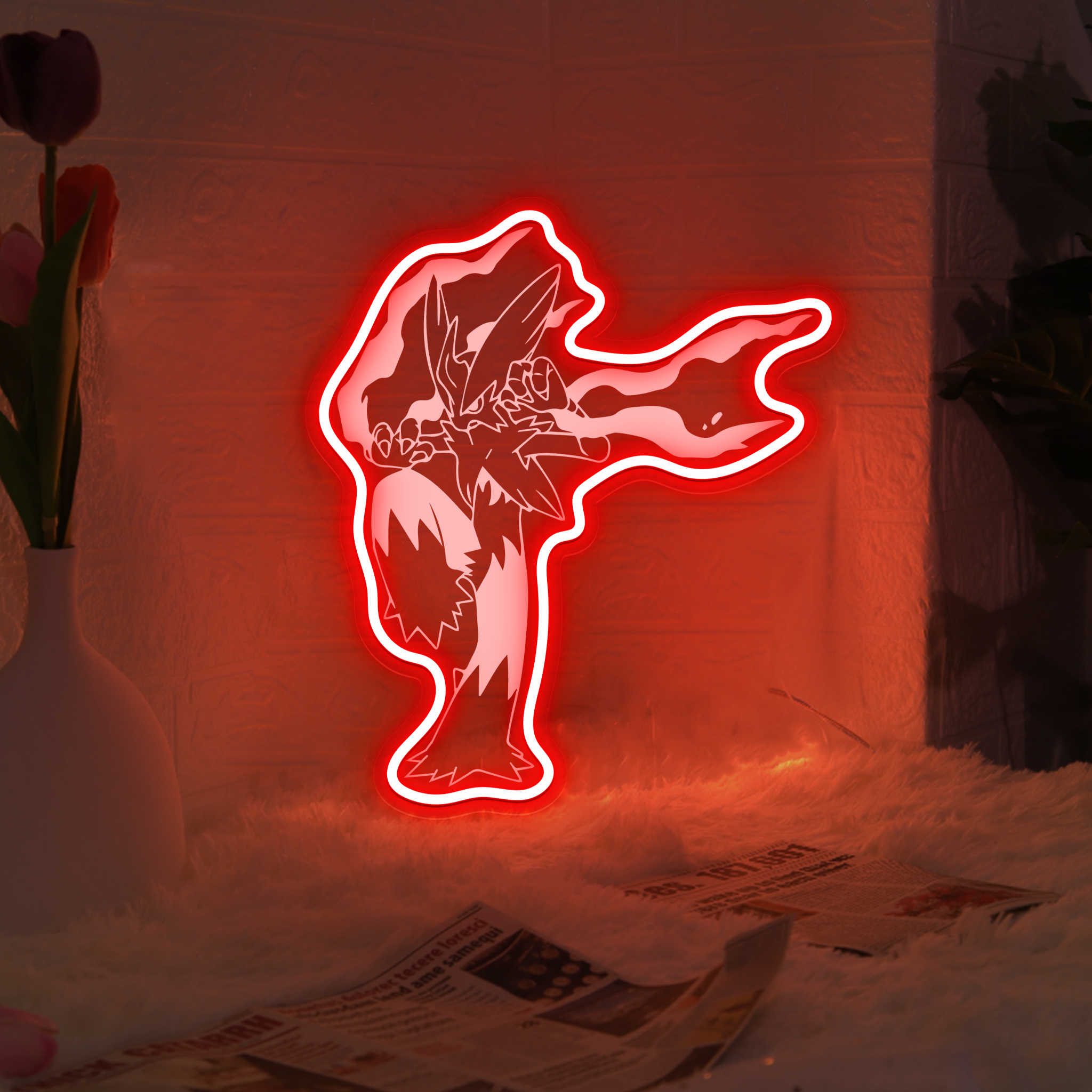 Pokemon Blaziken Laser Sign