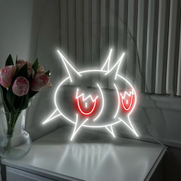 Silcoon Pokemon Neon Sign