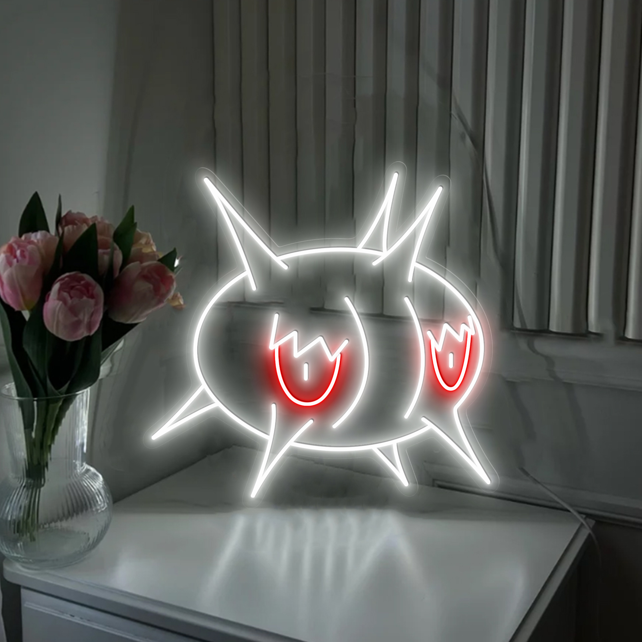 Silcoon Pokemon Neon Sign
