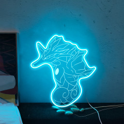 Mega Kingdra Pokemon Laser Signs