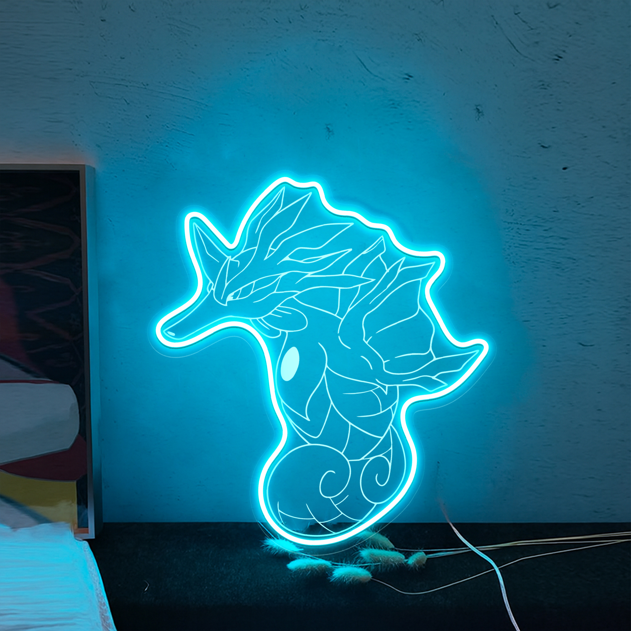 Mega Kingdra Pokemon Laser Signs