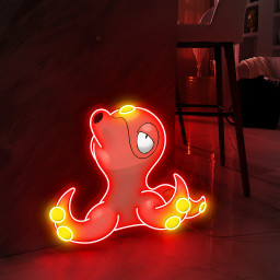 Pokemon Octillery UV Sign