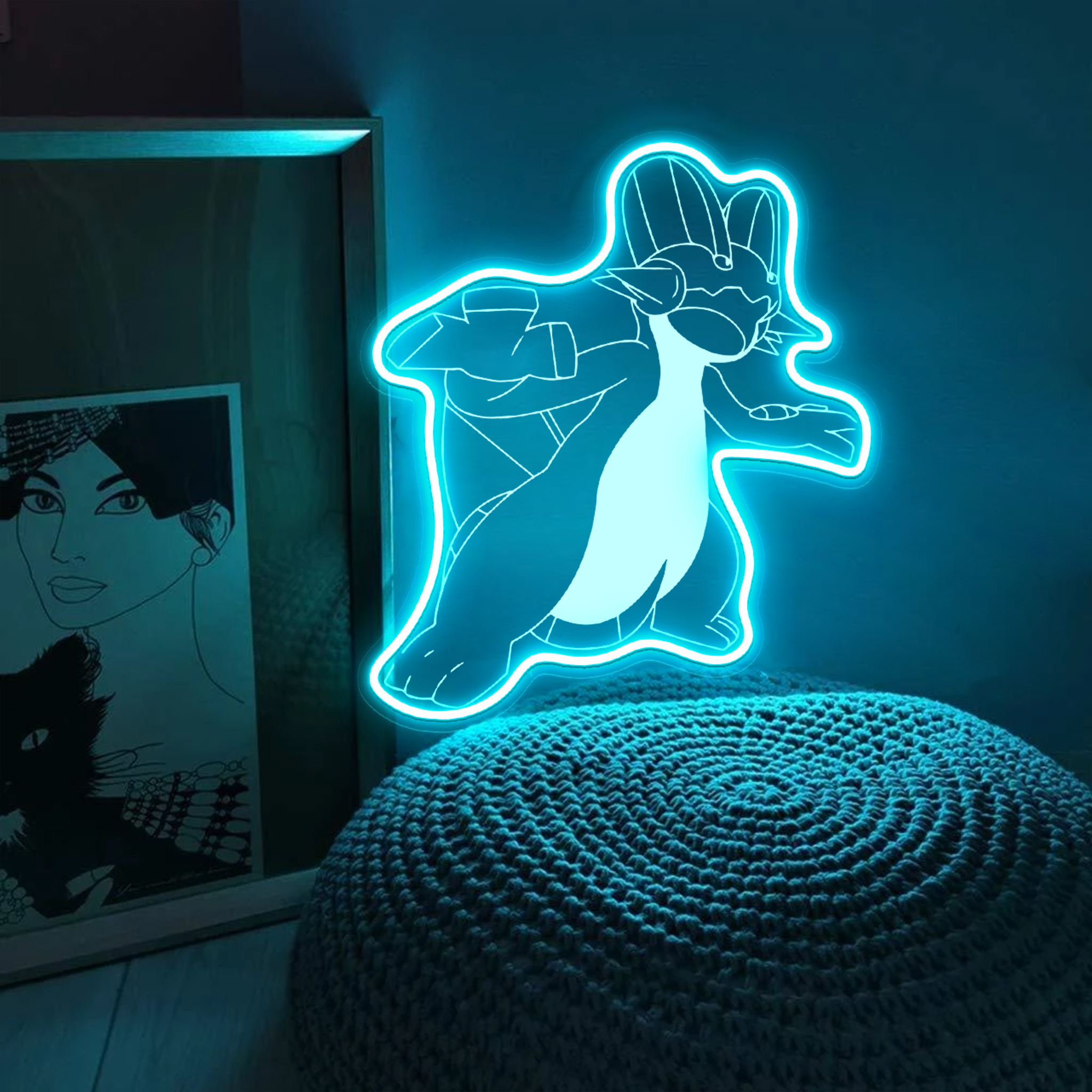 Swampert Pokemon Laser Signs