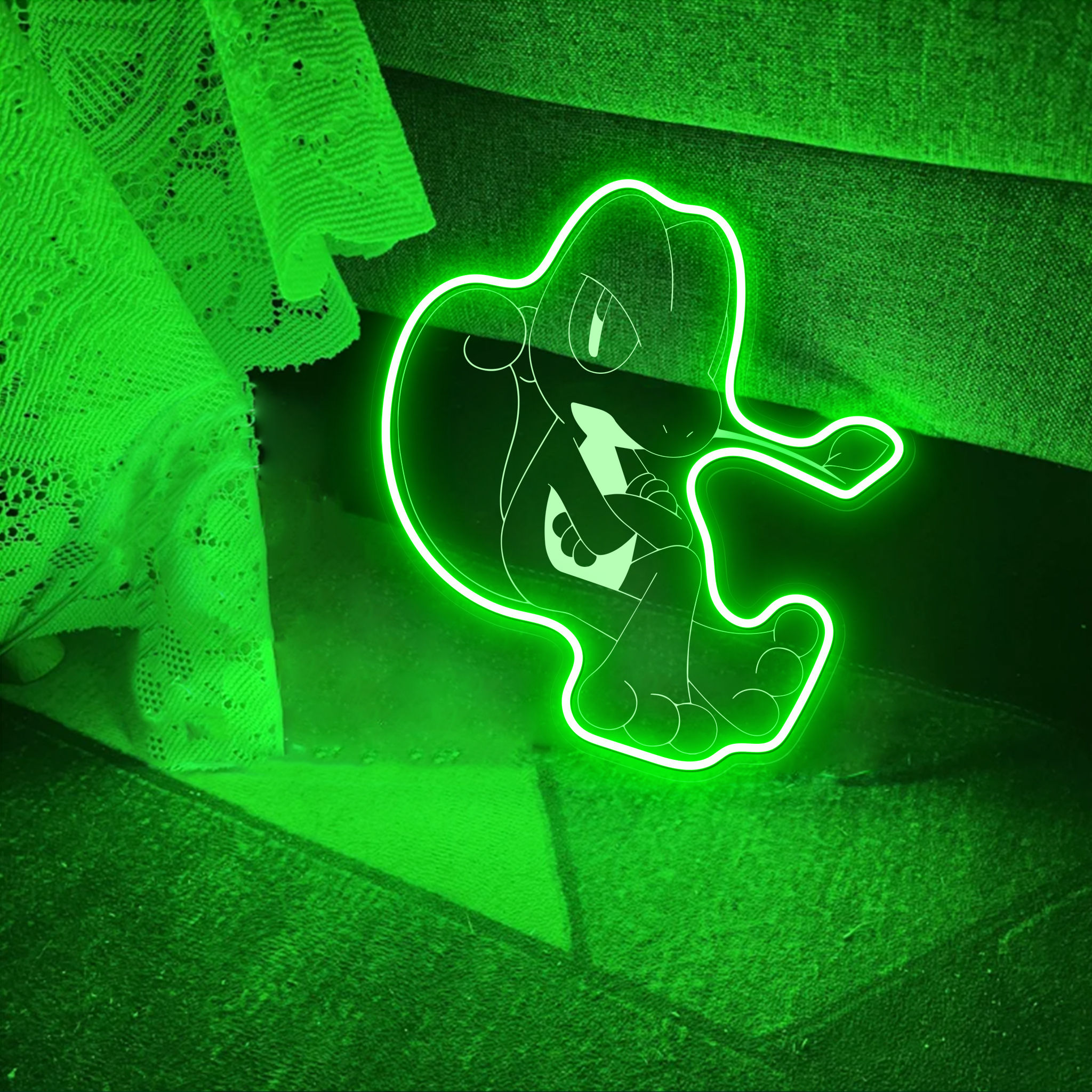 Pokemon Treecko Laser Sign