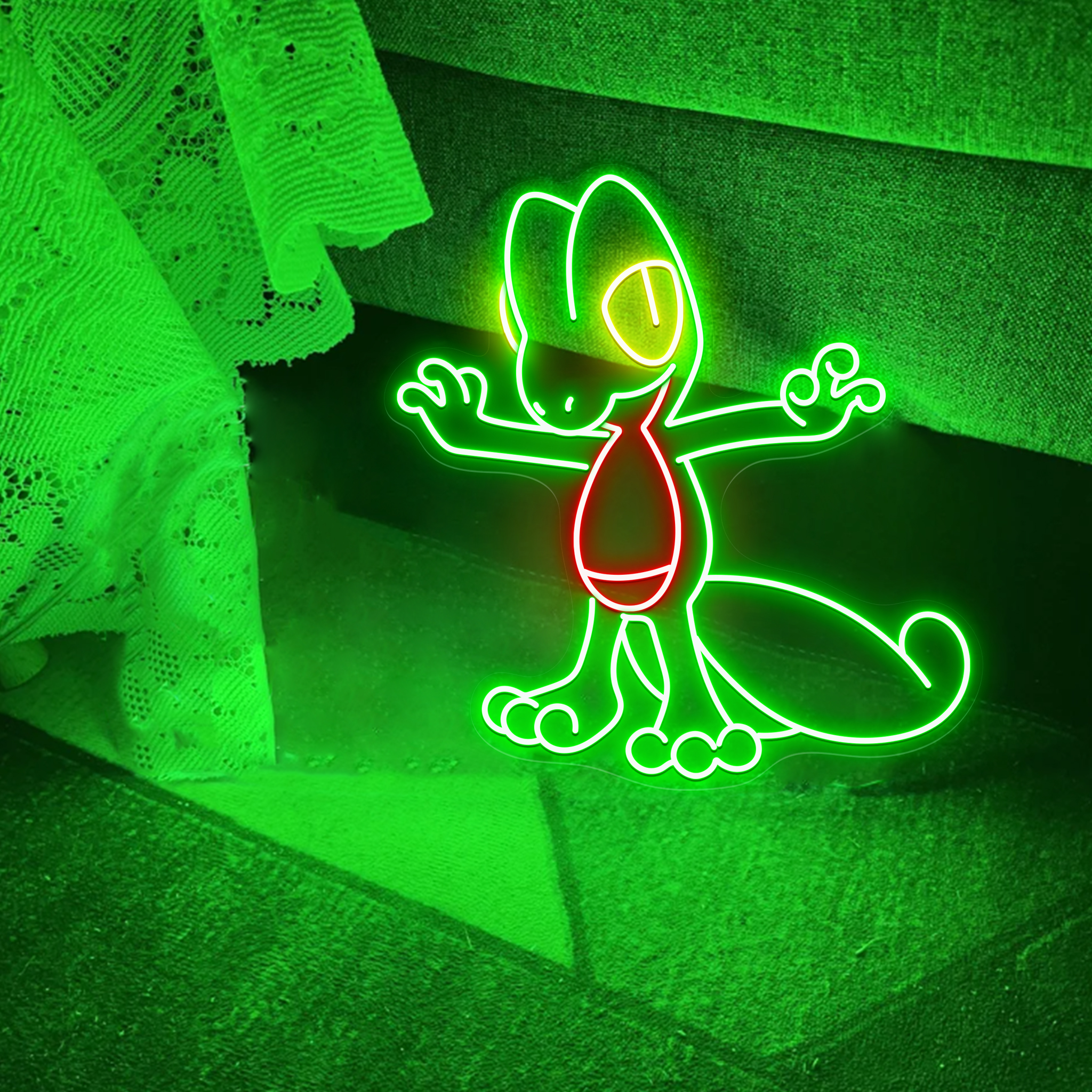 Pokemon Treecko Neon Signs