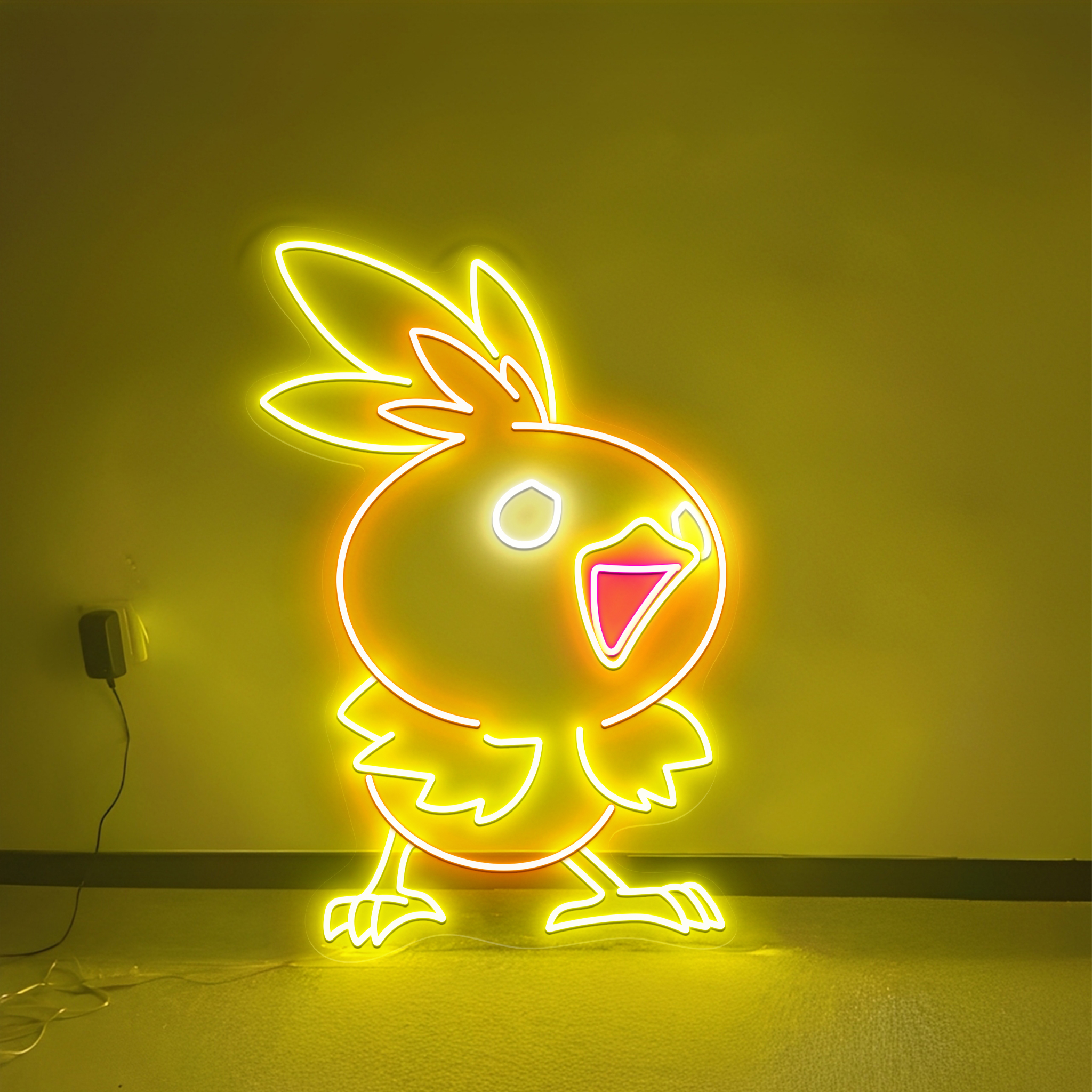 Pokemon Torchic Neon Sign
