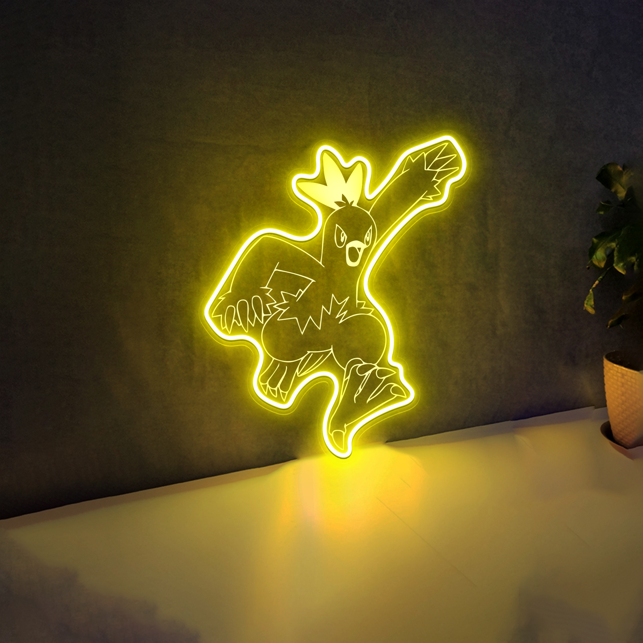 Pokemon Combusken Laser Signs