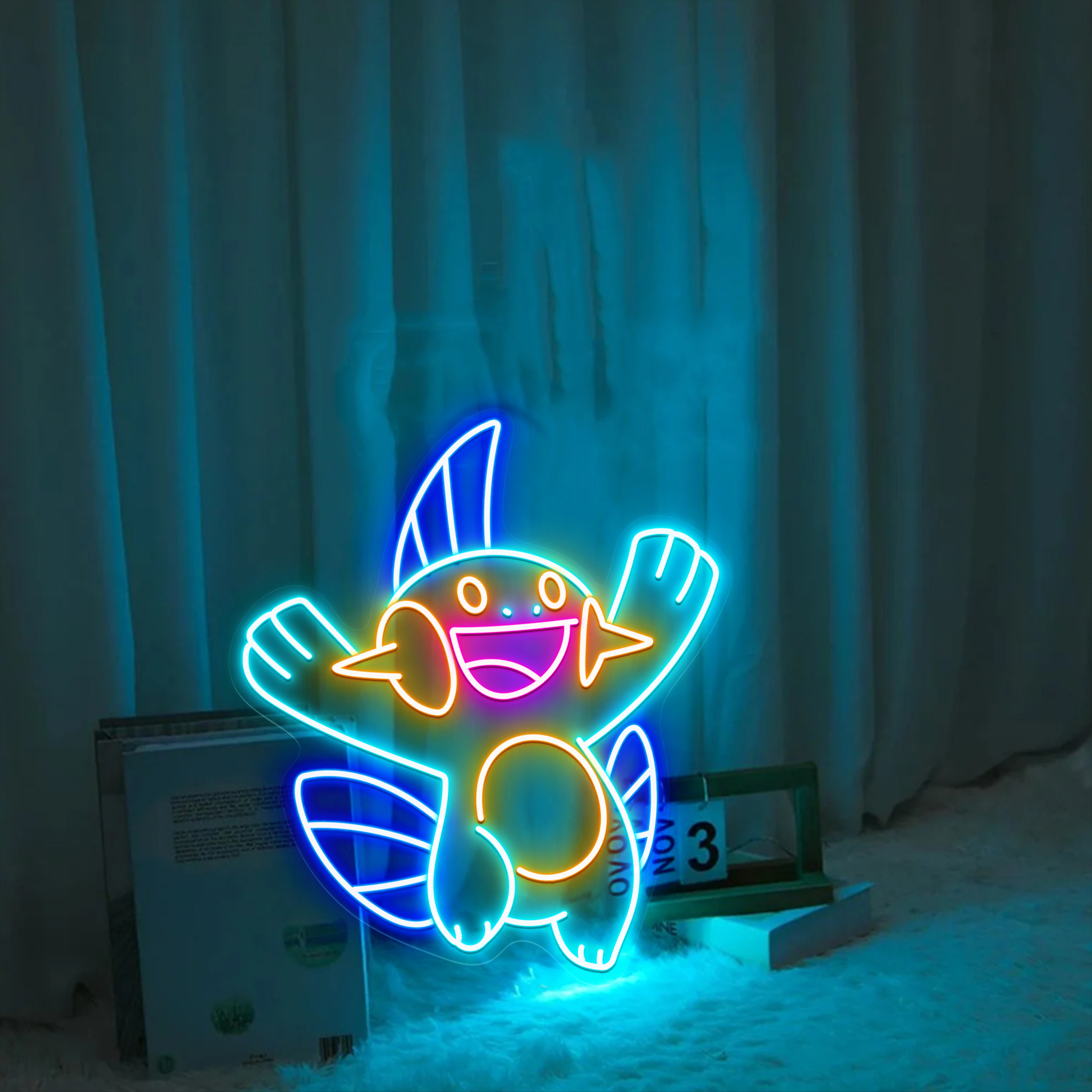 Marshtomp Pokemon Neon Signs