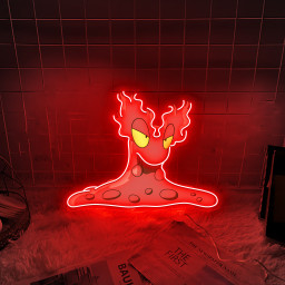 Pokemon Slugma UV Sign