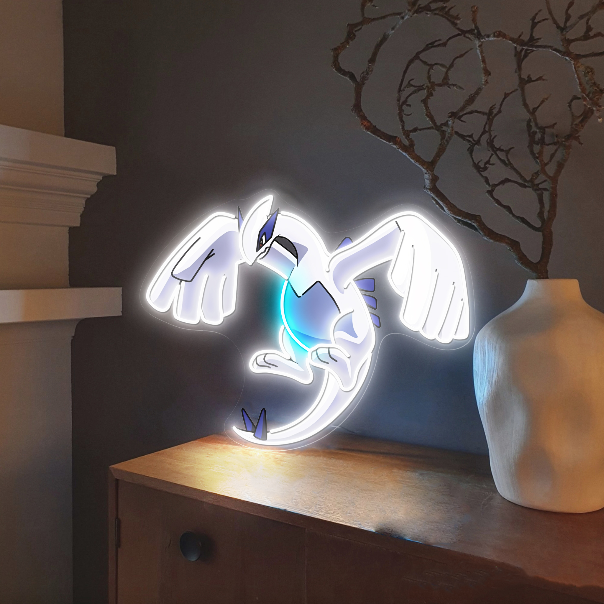 Lugia Pokemon UV Sign