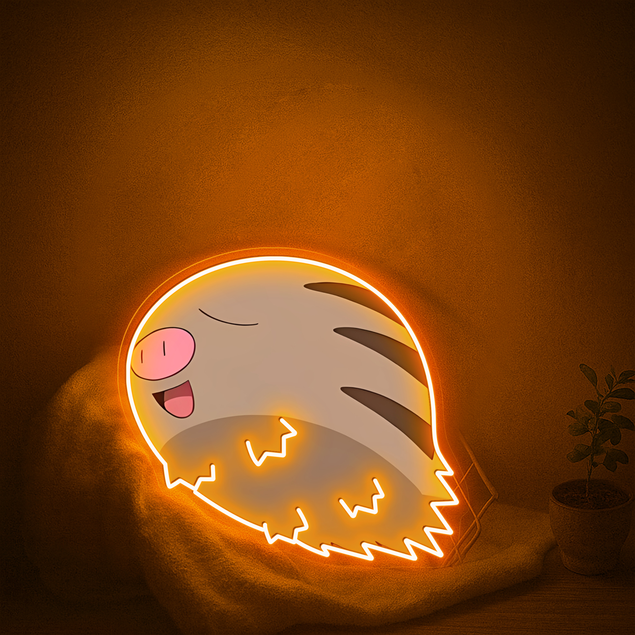 Pokemon Swinub UV Sign