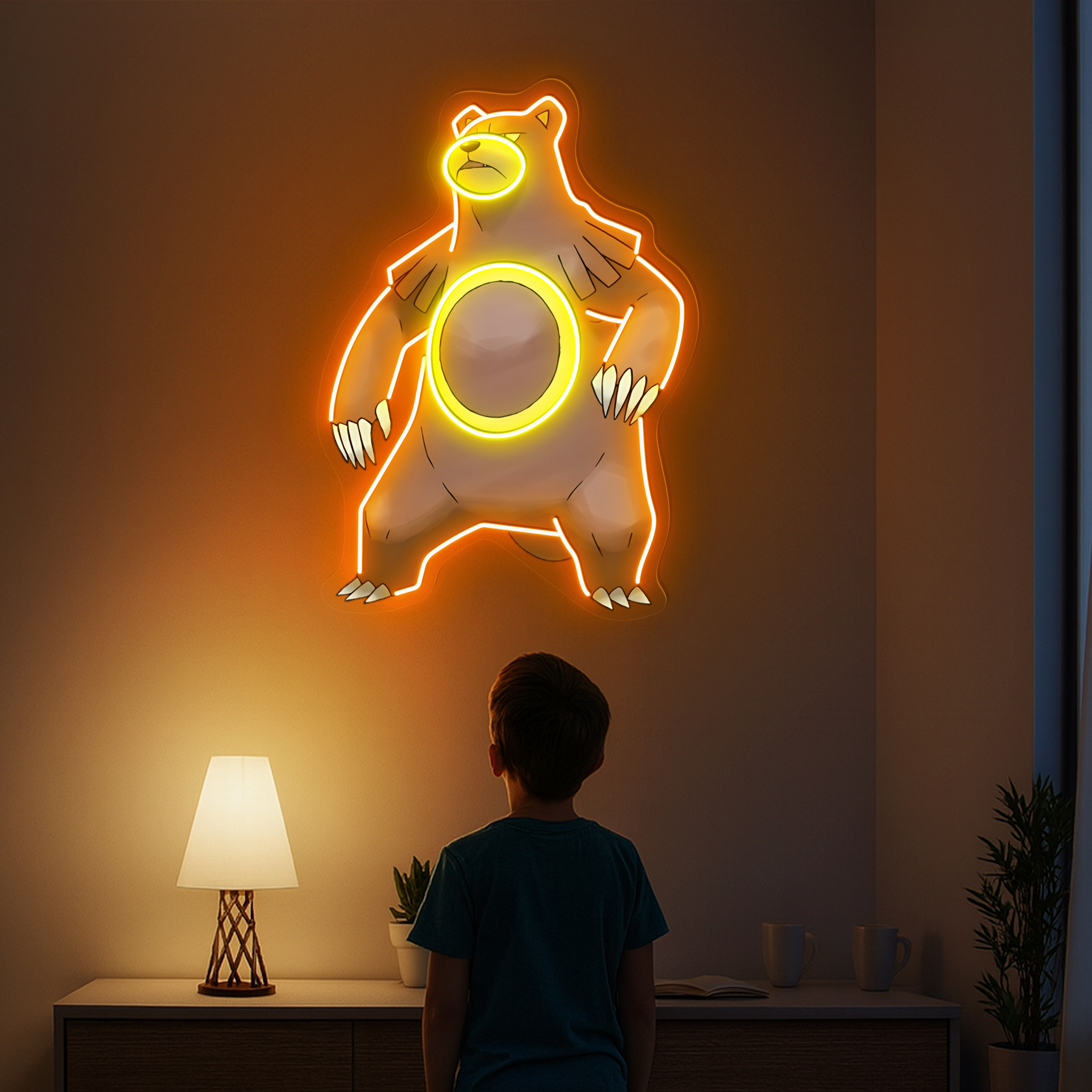 Pokemon Ursaring UV Signs