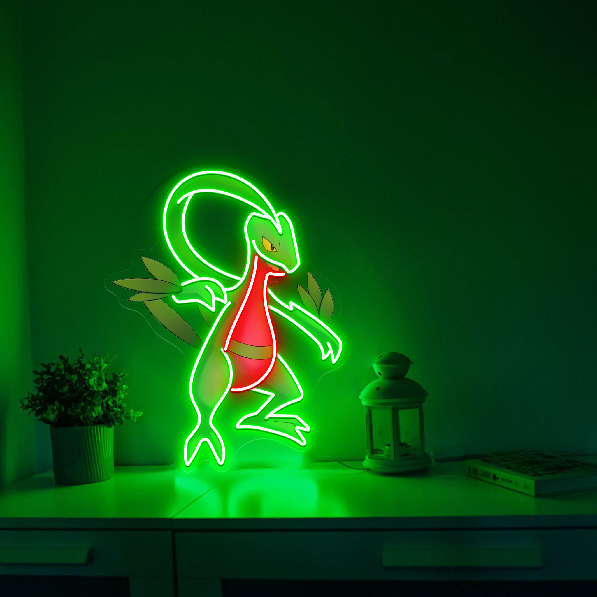 Grovyle Pokemon UV Signs