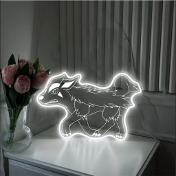 Pokemon Mightyena Laser Sign