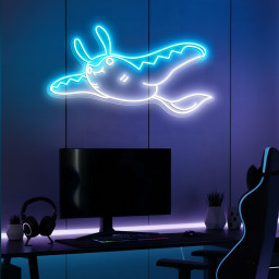 Mantine Pokemon Neon Sign