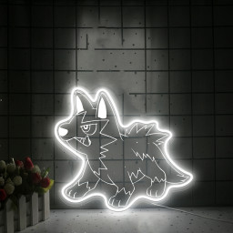 Pokemon Poochyena Laser Sign