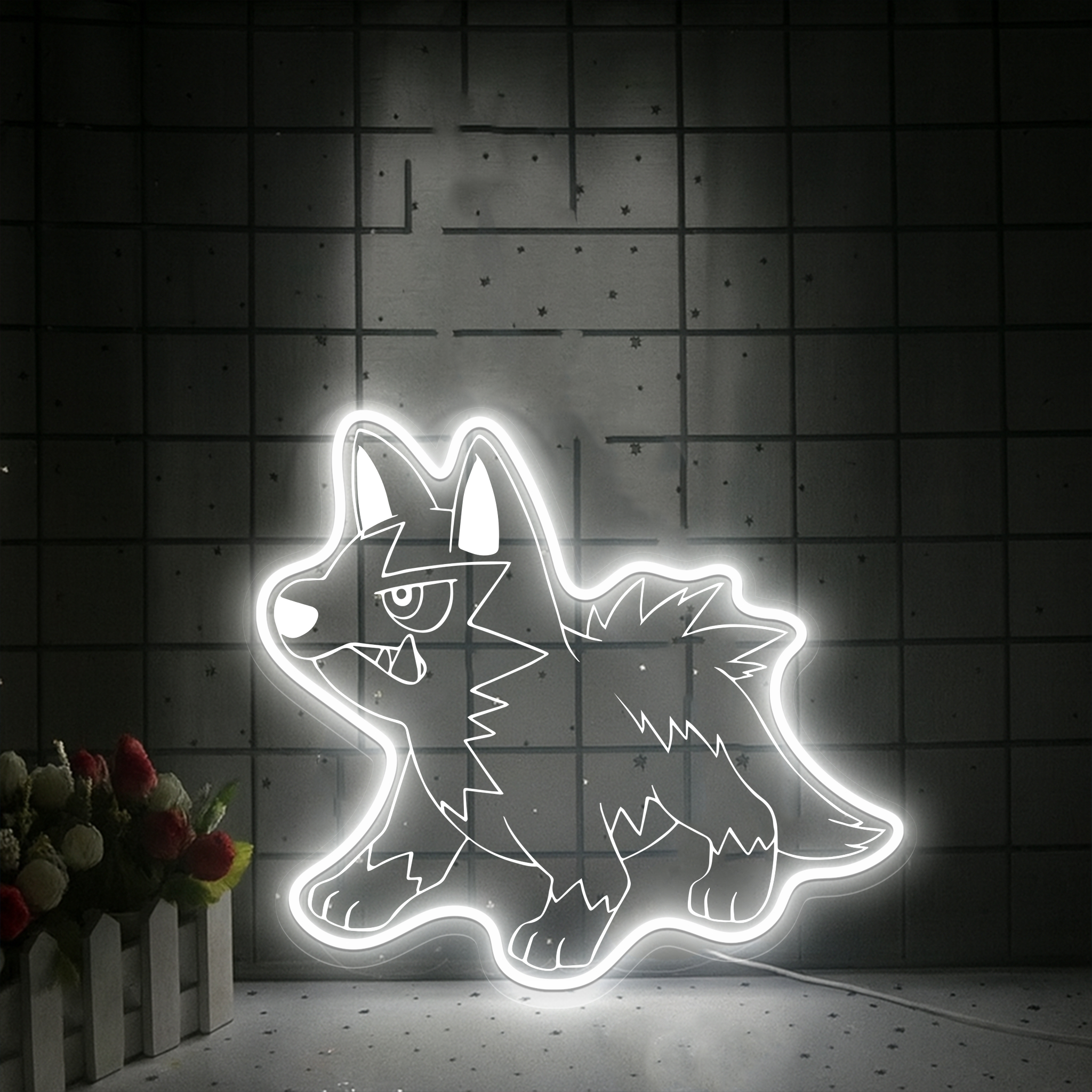 Pokemon Poochyena Laser Sign