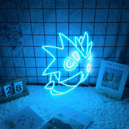 Pupitar Pokemon Neon Sign