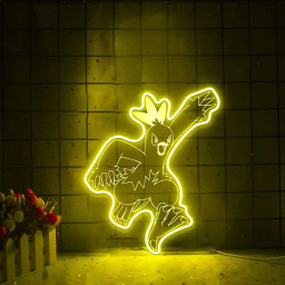 Pokemon Combusken Laser Signs