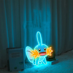 Pokemon Mudkip UV Signs