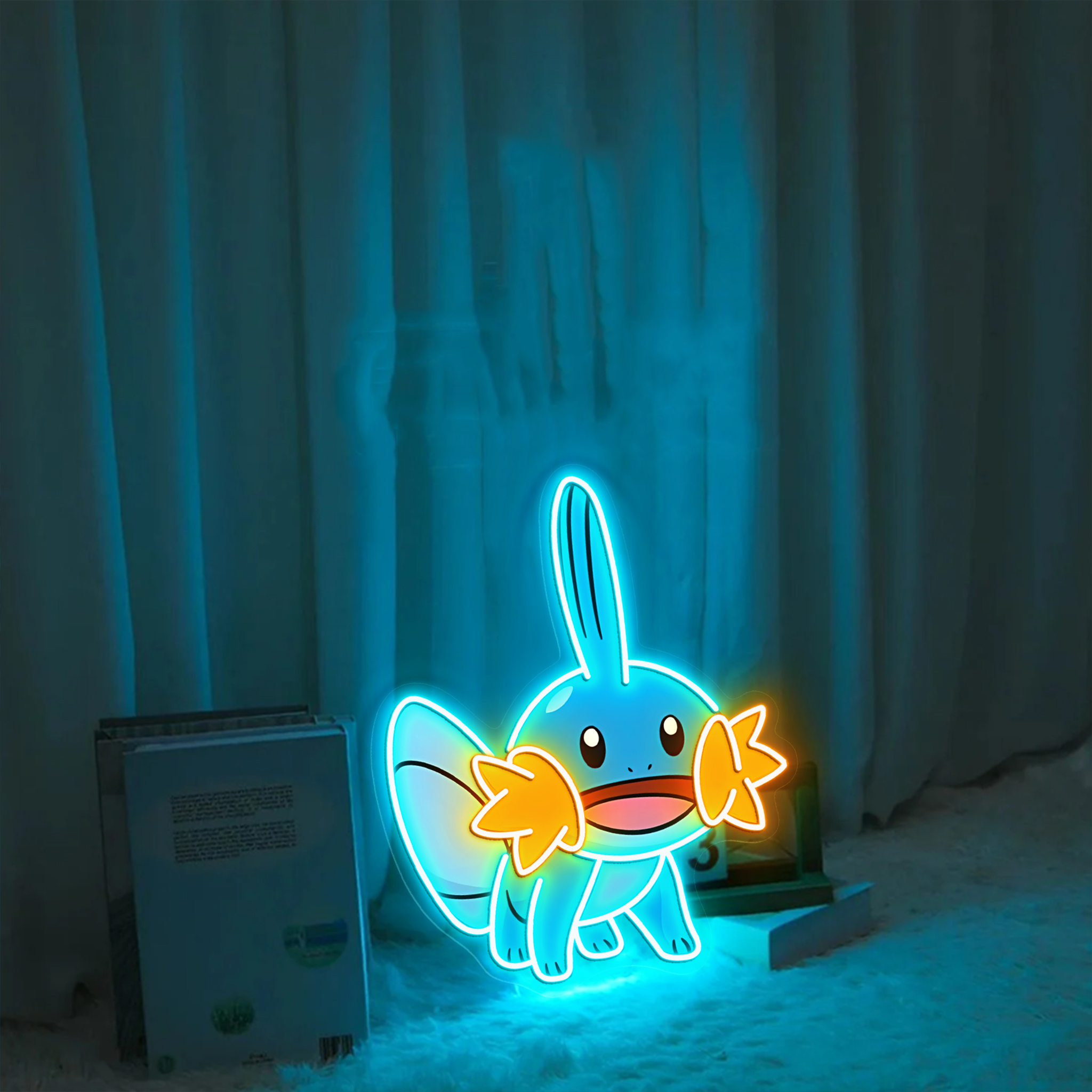 Pokemon Mudkip UV Signs