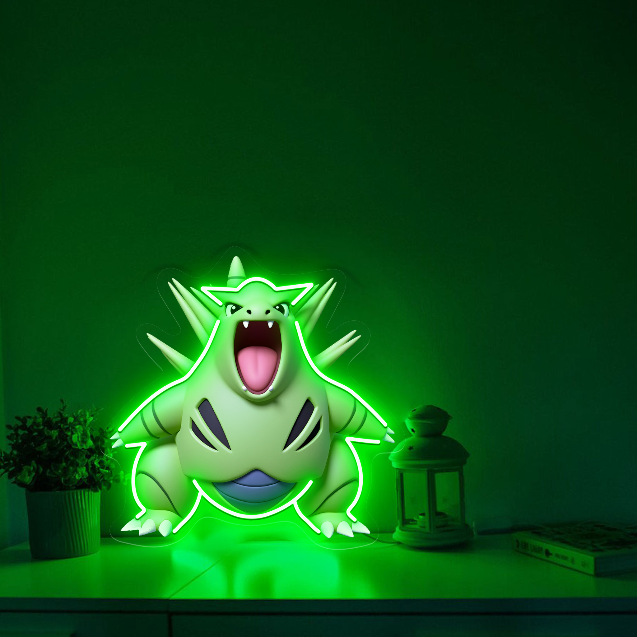 Pokemon Tyranitar UV Sign
