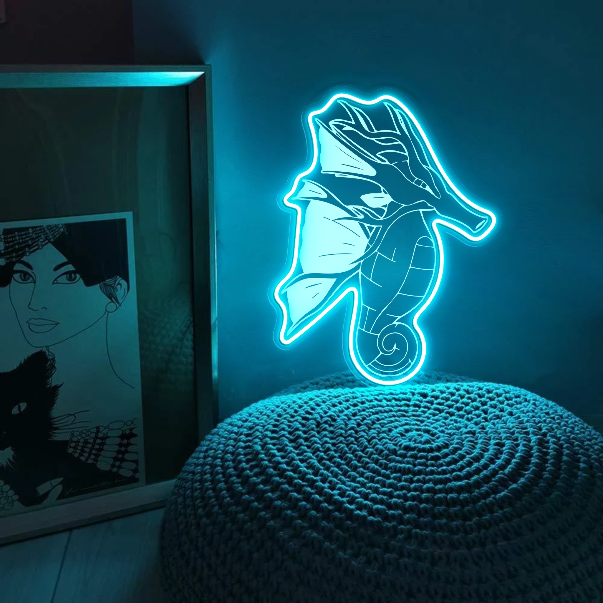 Mega Kingdra Pokemon Laser Sign