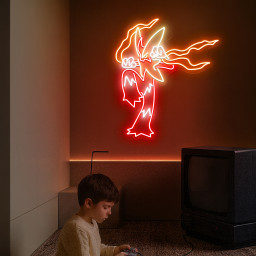 Pokemon Blaziken Neon Sign