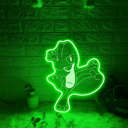 Treecko Pokemon Laser Sign