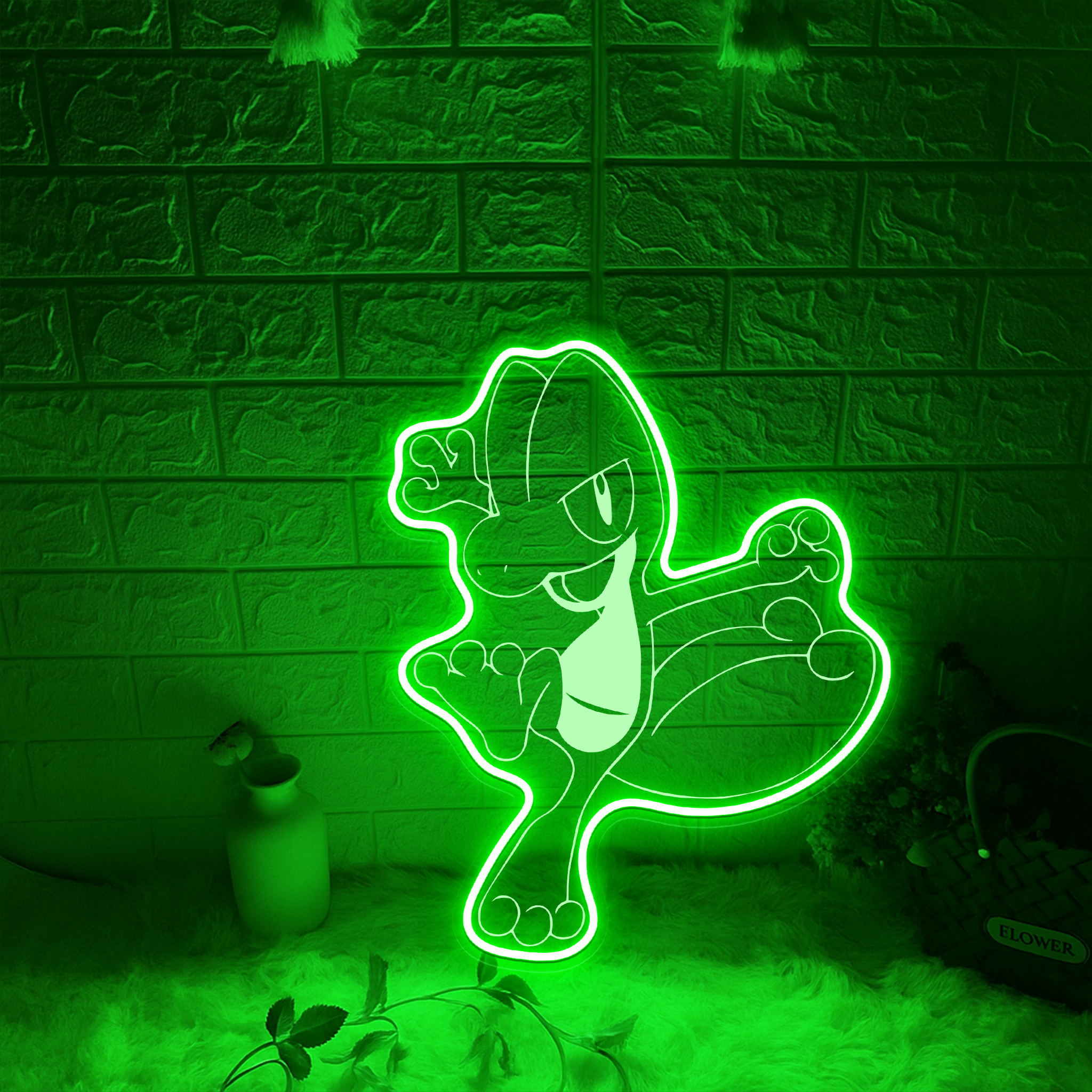 Treecko Pokemon Laser Sign