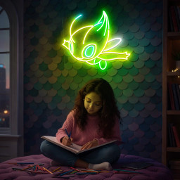 Pokemon Celebi Neon Signs