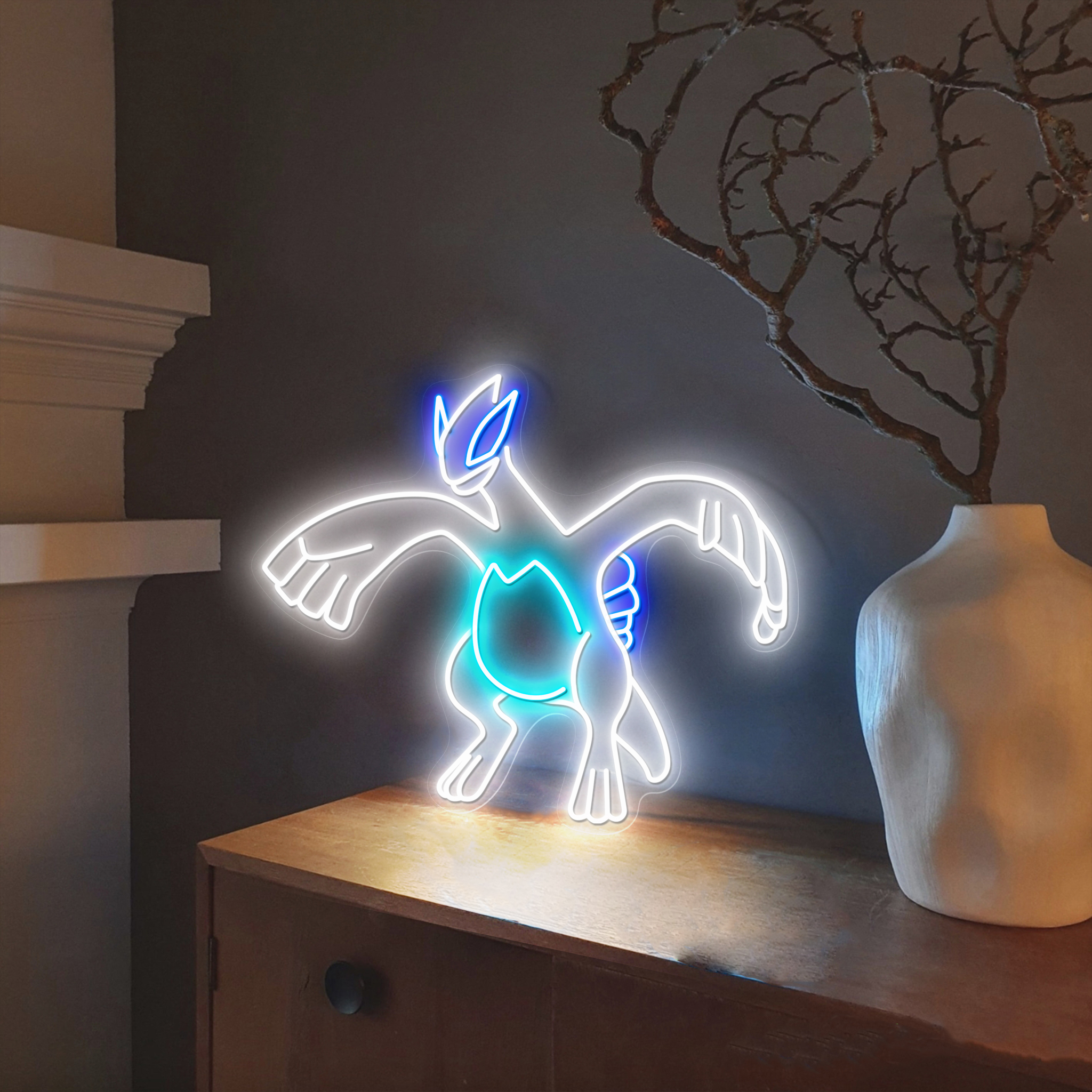 Pokemon Lugia Neon Sign