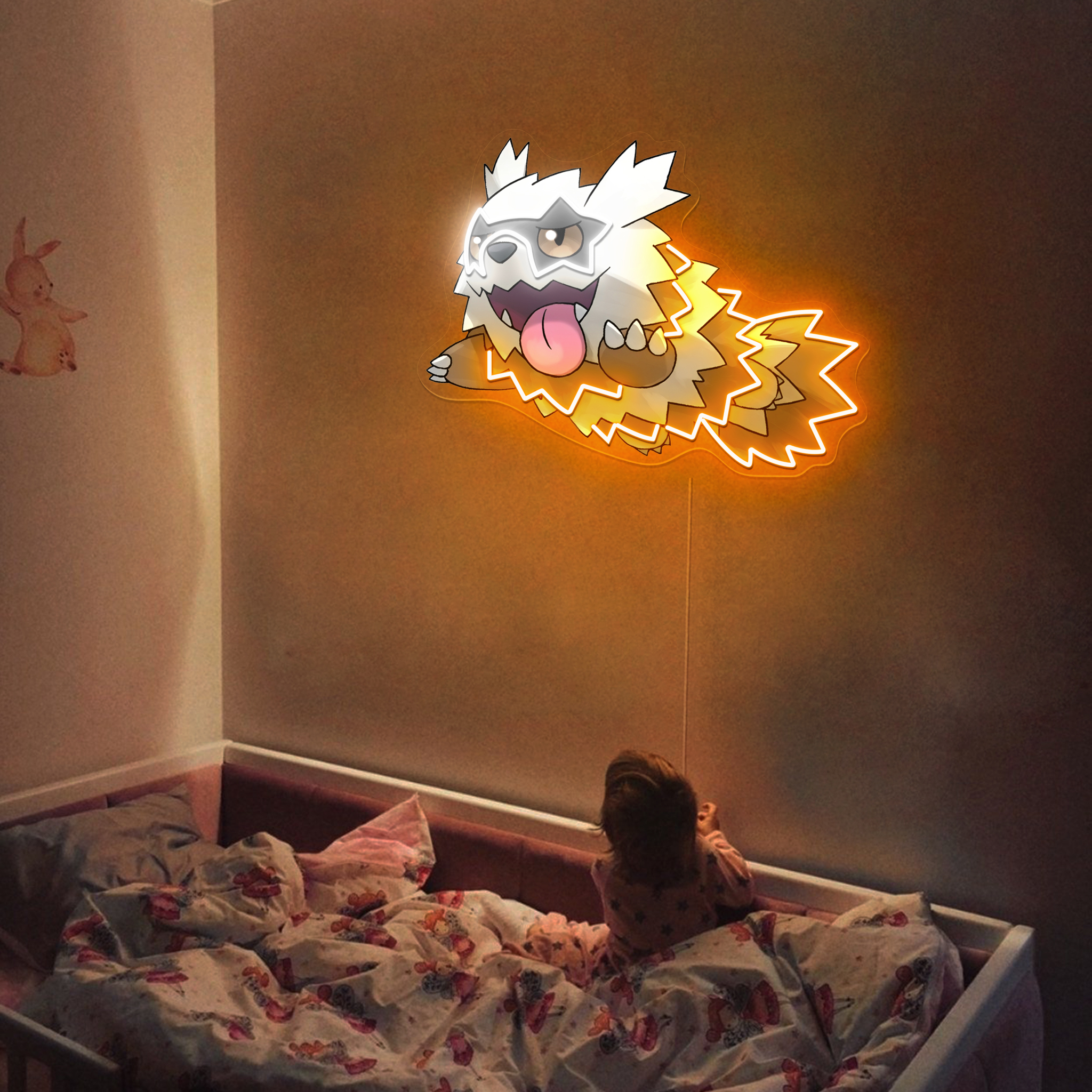 Zigzagoon Pokemon UV Sign