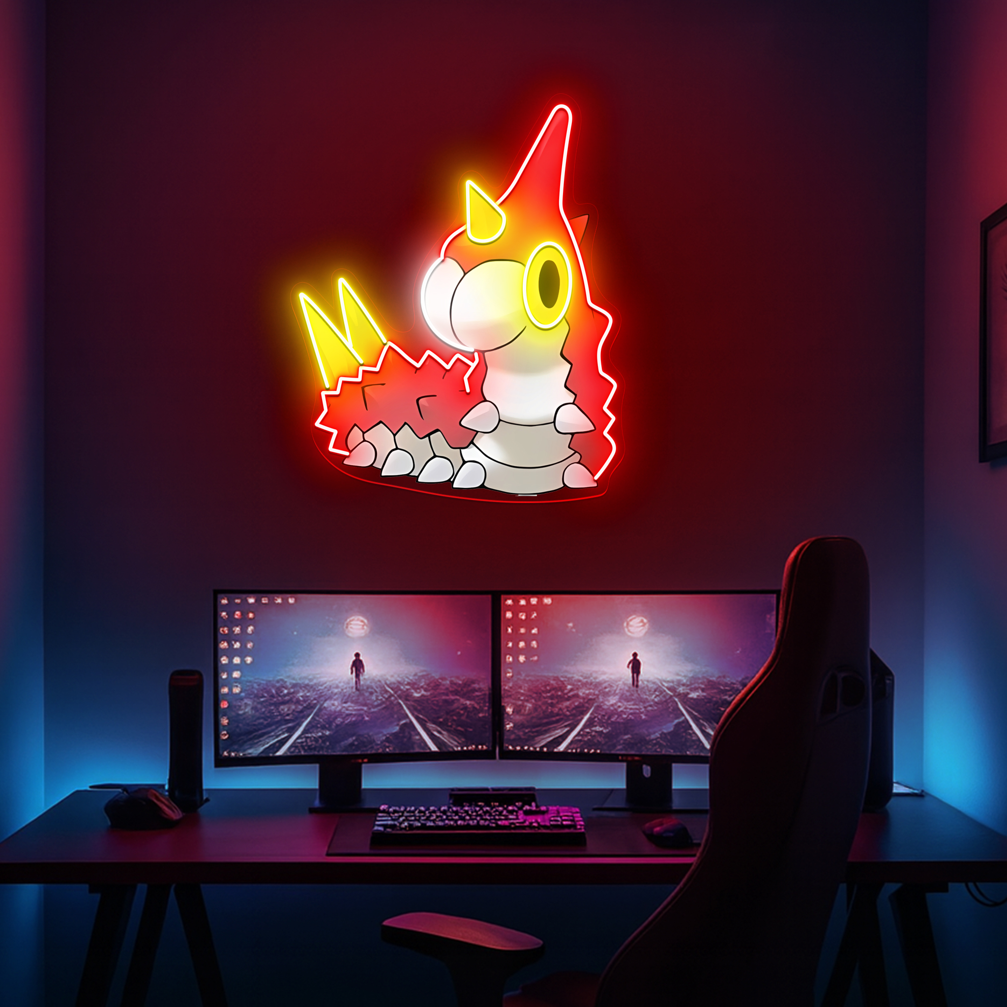 Pokemon Wurmple UV Sign