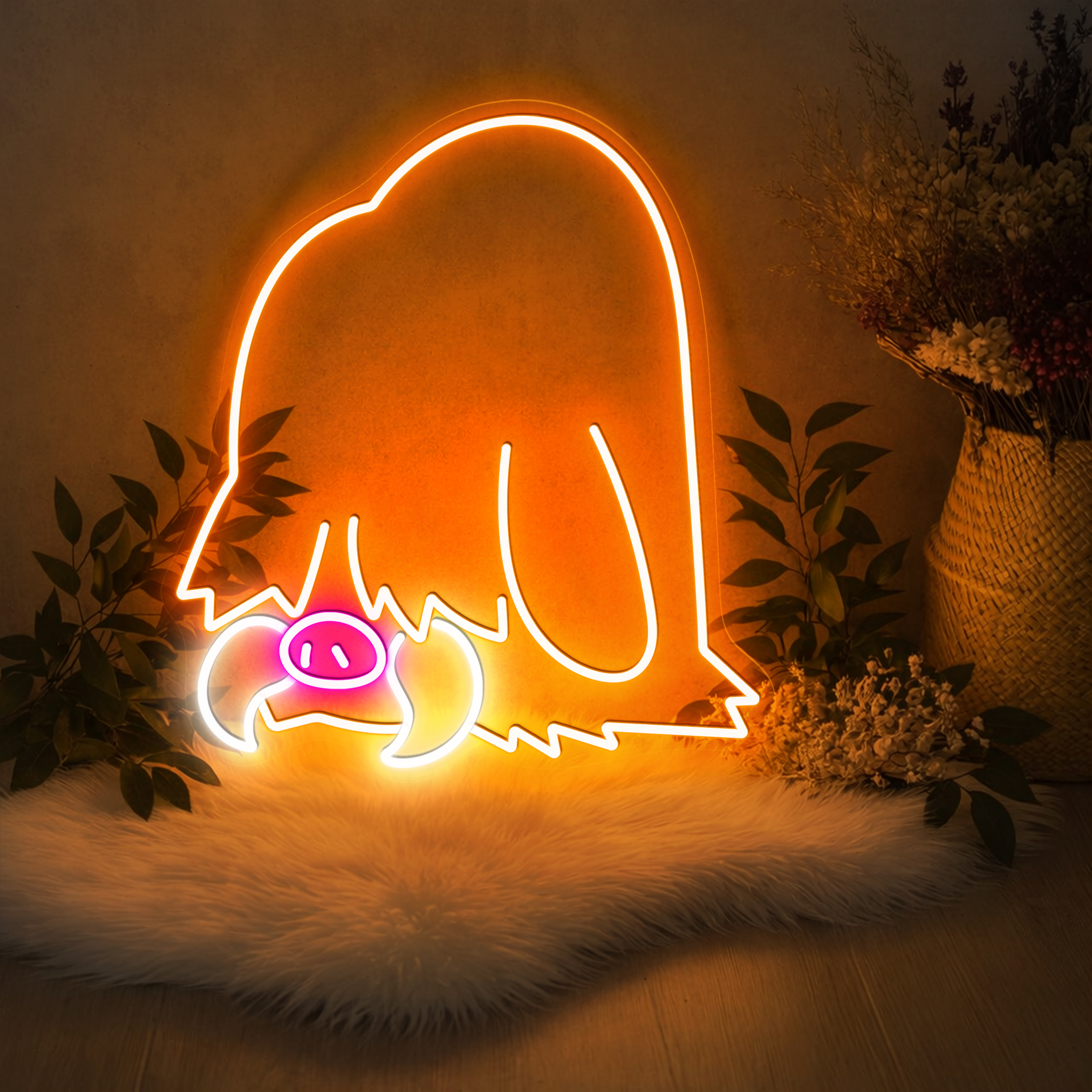 Pokemon Piloswine Neon Signs