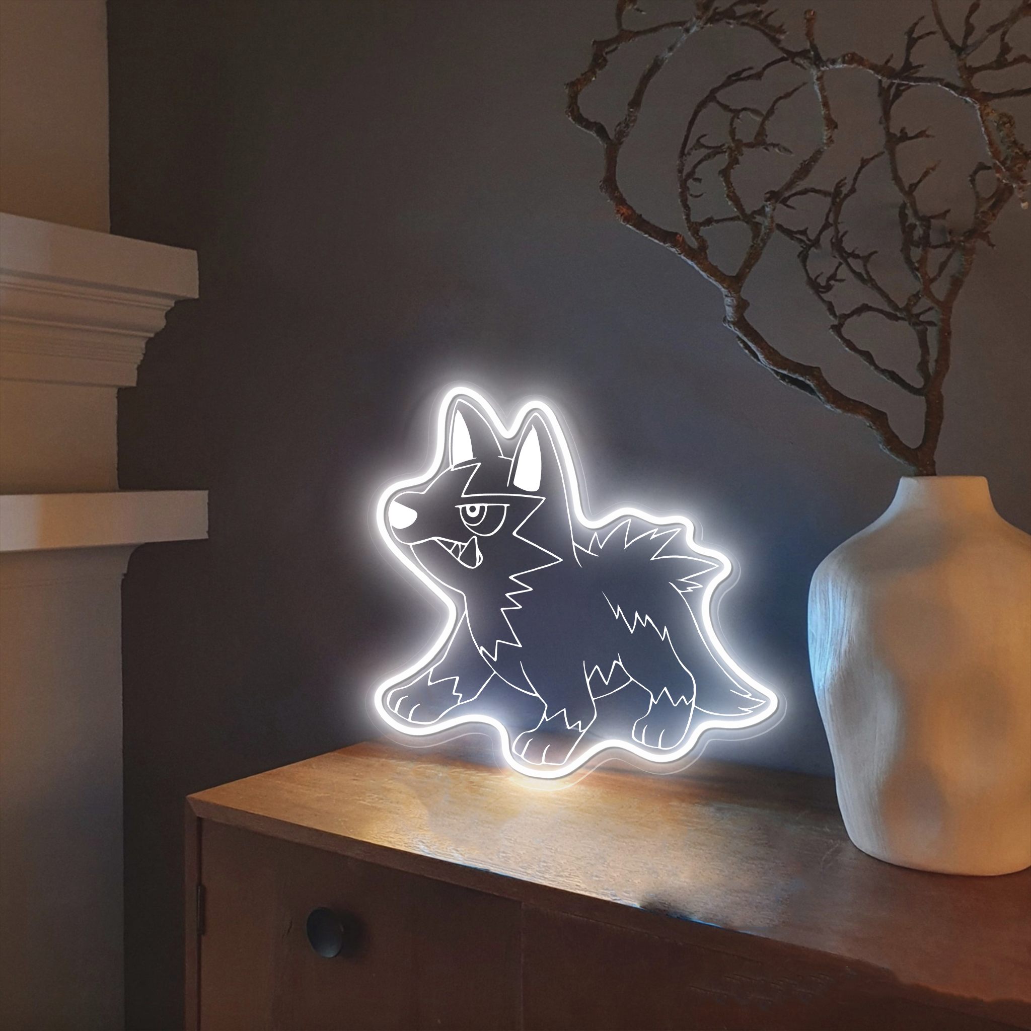 Pokemon Poochyena Laser Sign