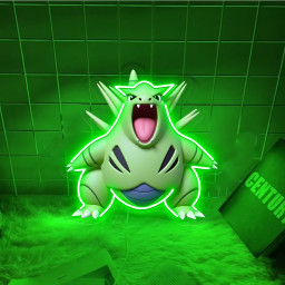 Pokemon Tyranitar UV Sign