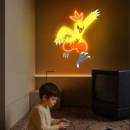 Pokemon Combusken UV Signs