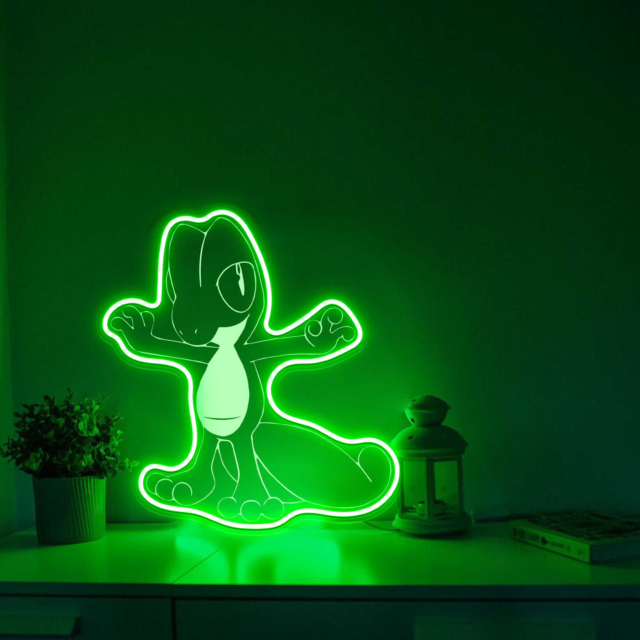 Pokemon Treecko Laser Signs