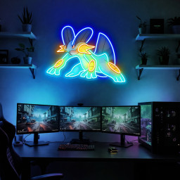 Pokemon Swampert UV Signs