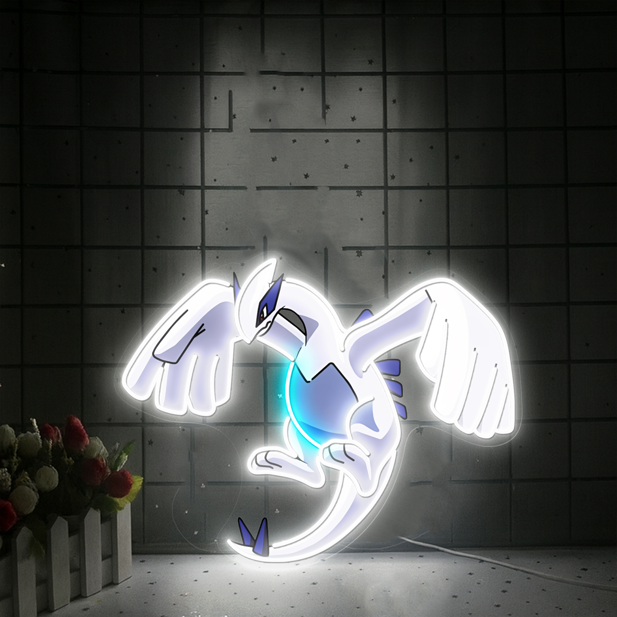 Lugia Pokemon UV Sign