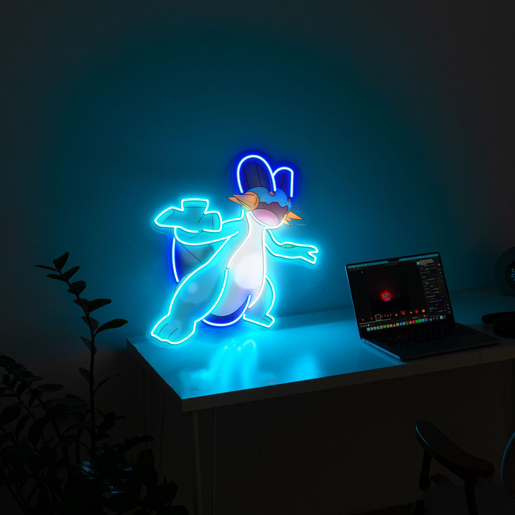 Swampert Pokemon UV Signs