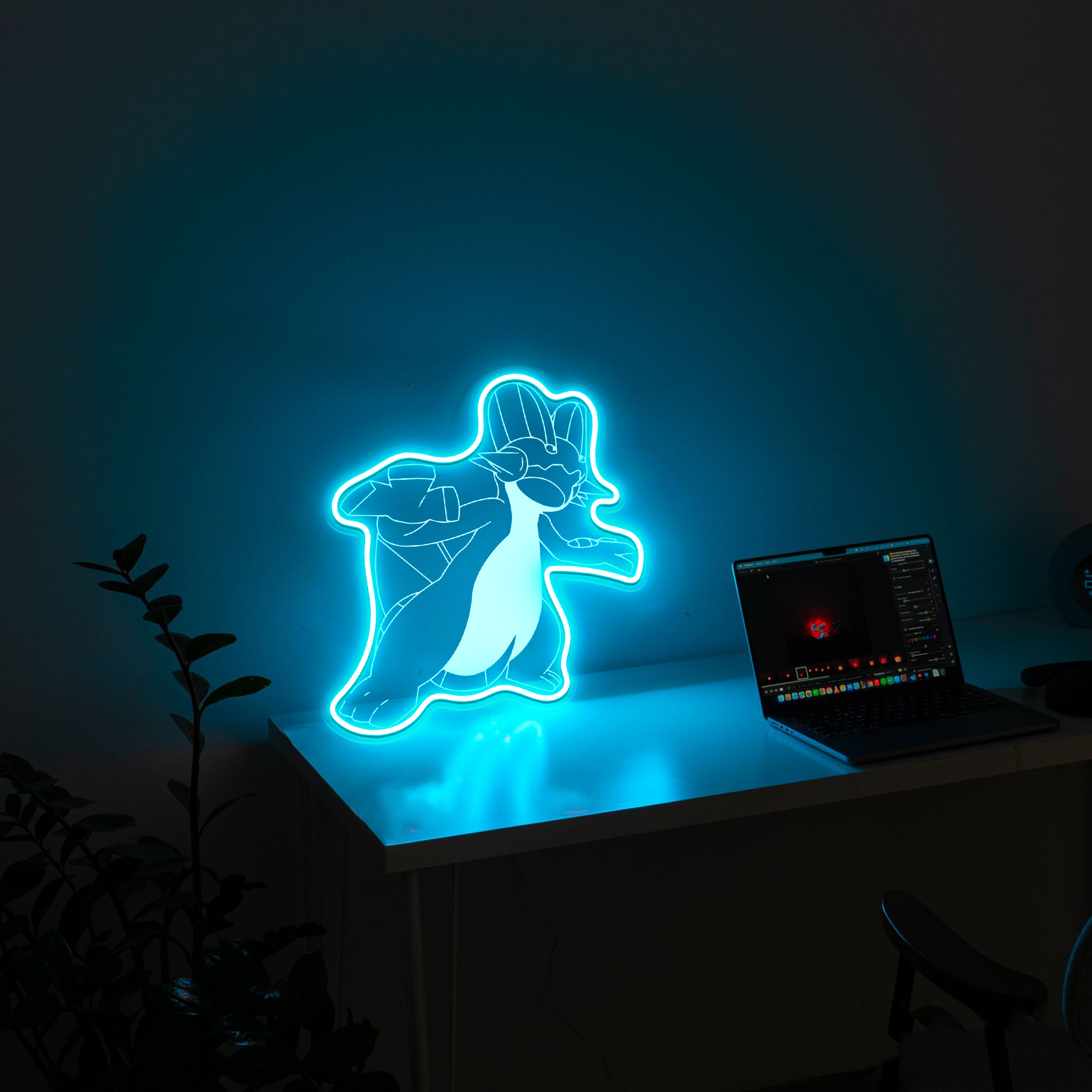 Swampert Pokemon Laser Signs