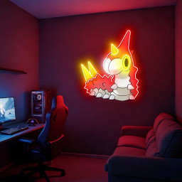 Pokemon Wurmple UV Sign