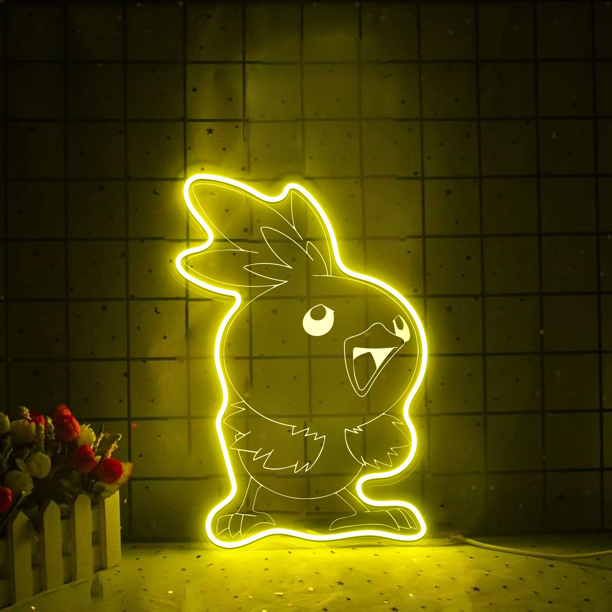Pokemon Torchic Laser Sign