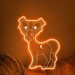 Pokemon Stantler Laser Sign