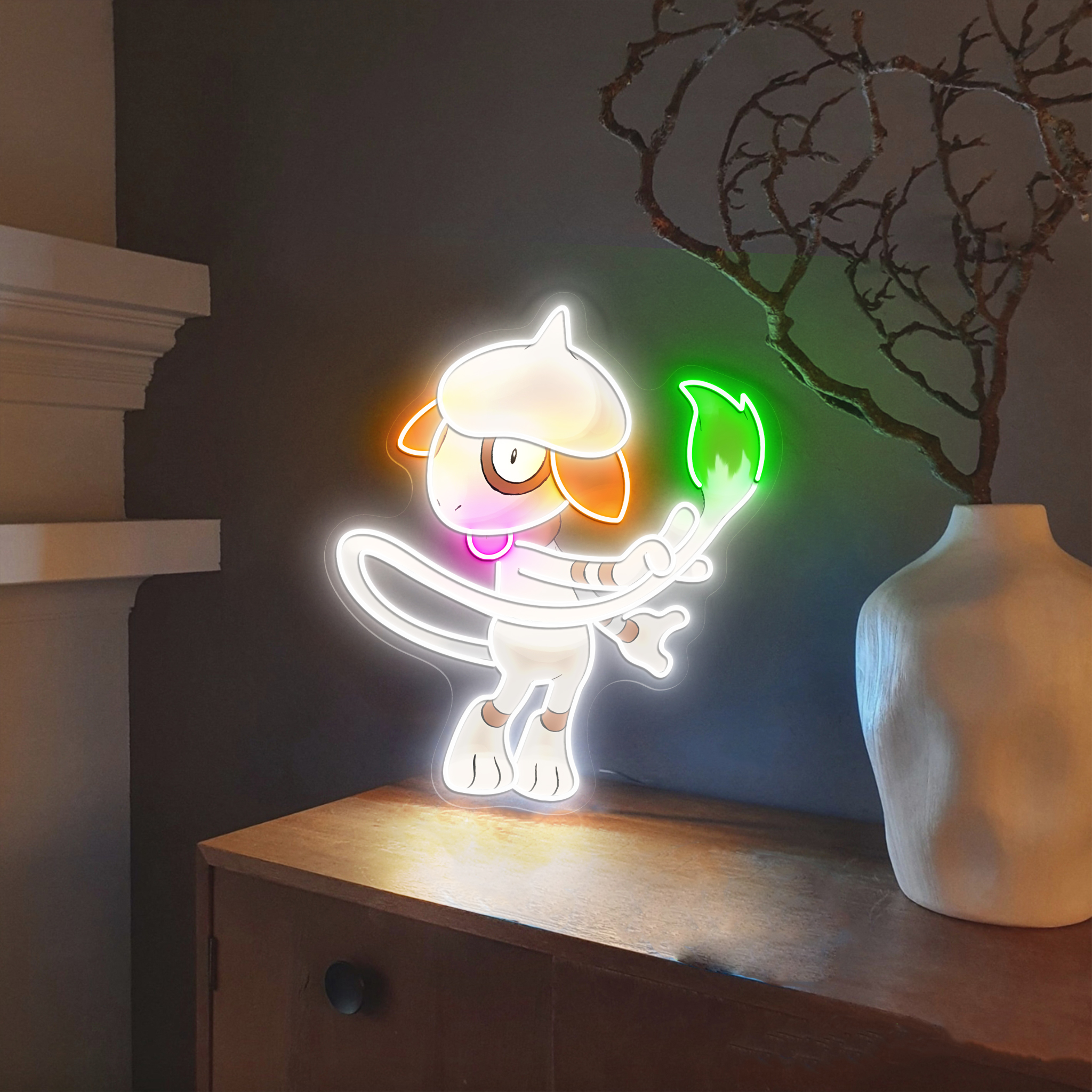 Pokemon Smeargle UV Sign